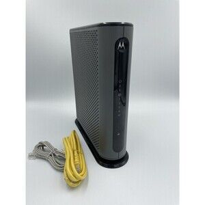 Comcast Xfinity Motorola MG7315 8x4 DOCSIS 3.0 Cable Modem N450 Router w/Adapter